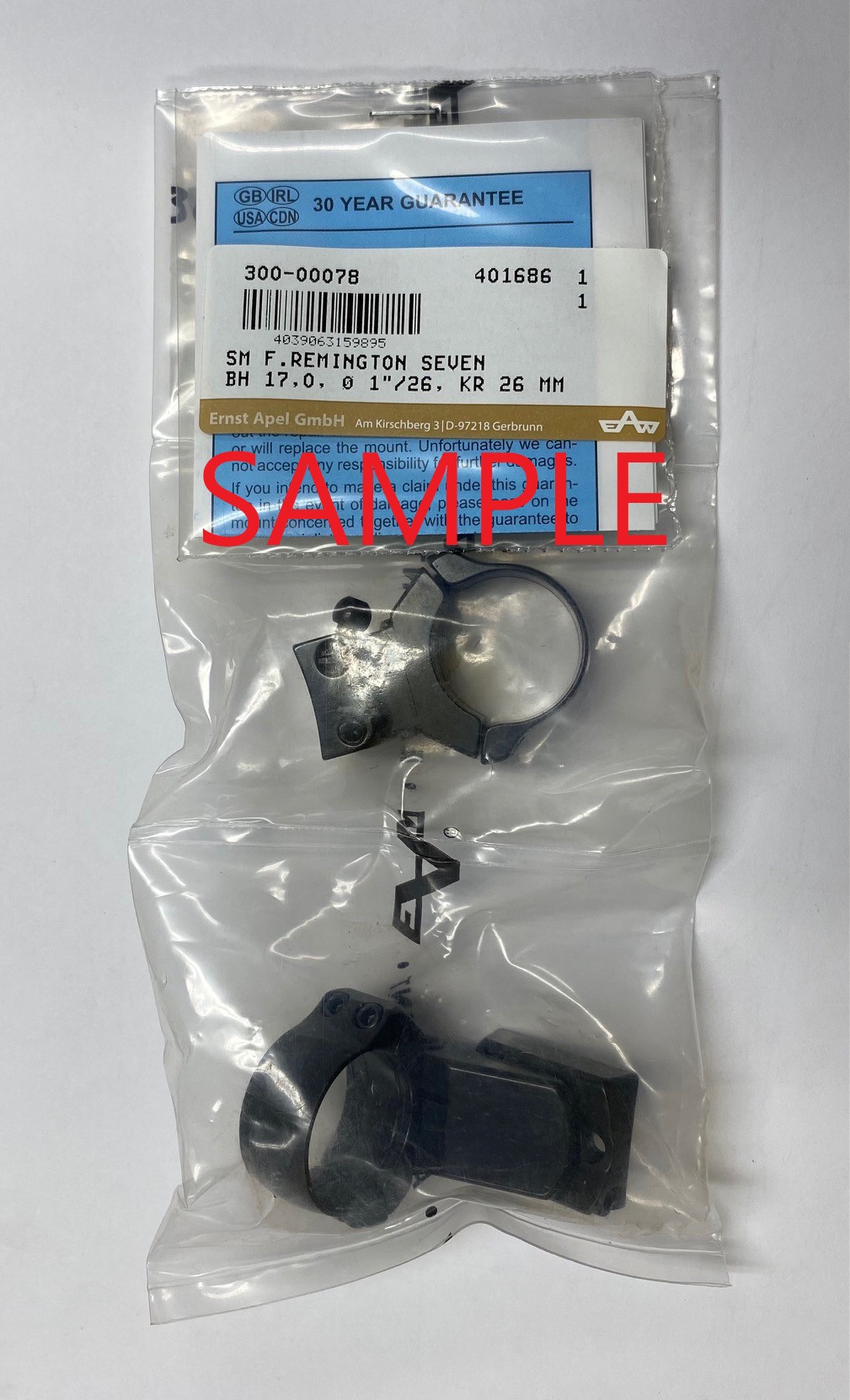 EAW QuickLoc Pivot Mount for Remington Model 7 with 1" Rings, Treasure