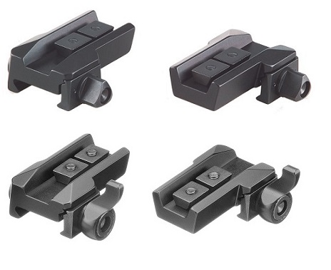 19,0 mm alto 57030-1901 Recknagel 30mm de los anillos de alcance Para Picatinny